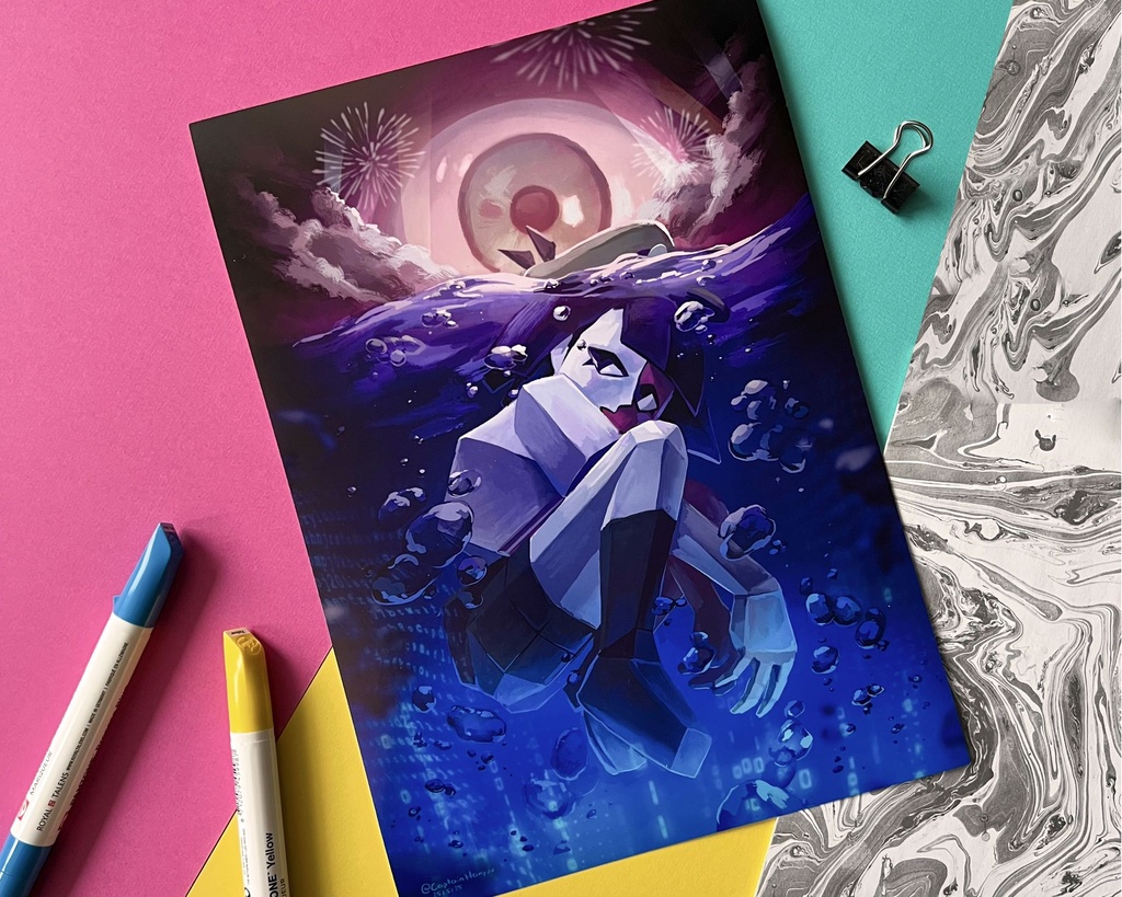 [ENA Print] ENA in the Holy Code – A4 PRINT – 21 x 29,7 cm