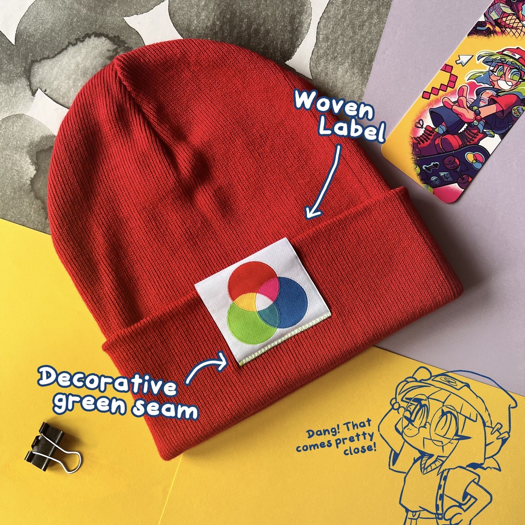 [Beanie] RGBeanie – 100% organic cotton BEANIE