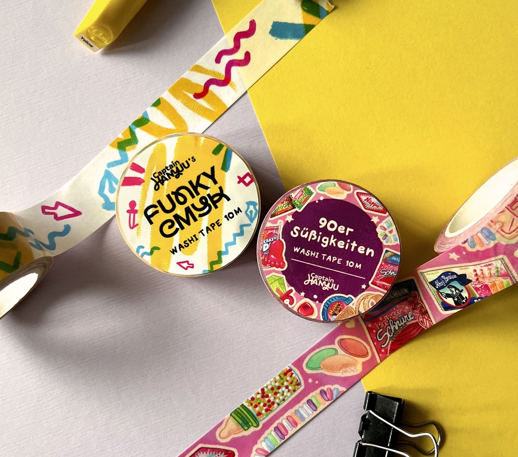 [Washi Tape Sweets] 90er Süßigkeiten – WASHI TAPE – 2cm x 10m